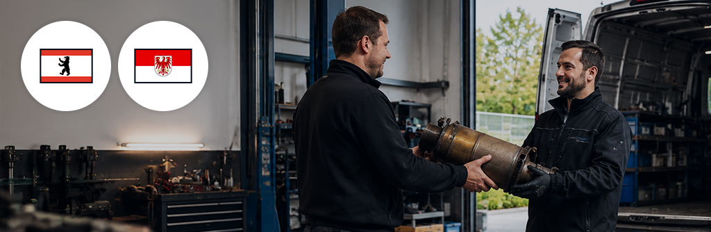 DPF-Reinigung Abhol- & Rückbringservice - Berlin & Brandenburg