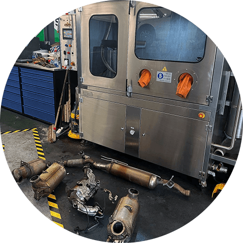 Ablauf DPF-Reinigung