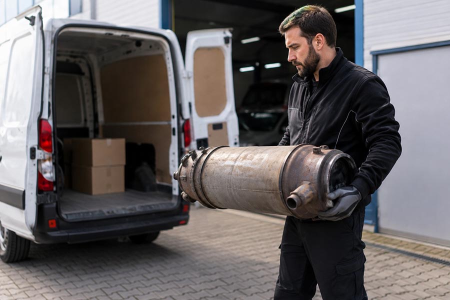 Berlin & Brandenburg: DPF-Abhol- & Rückbringservice für Firmenkunden