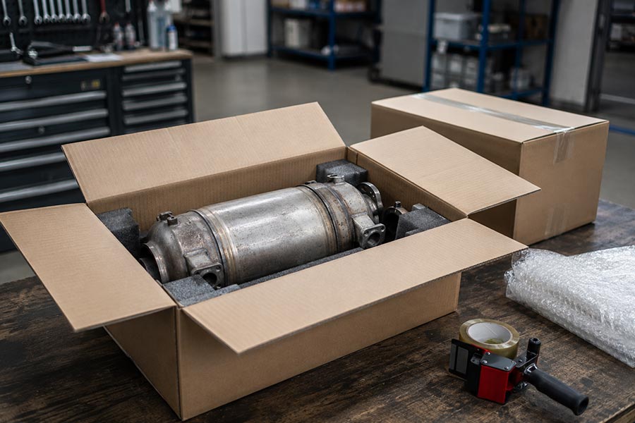 Deutschlandweit: DPF-Reinigung per Versand für Firmenkunden
