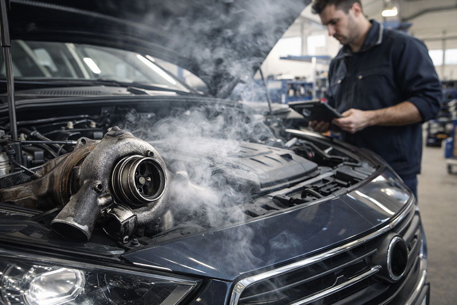 Symptome defekter Turbolader